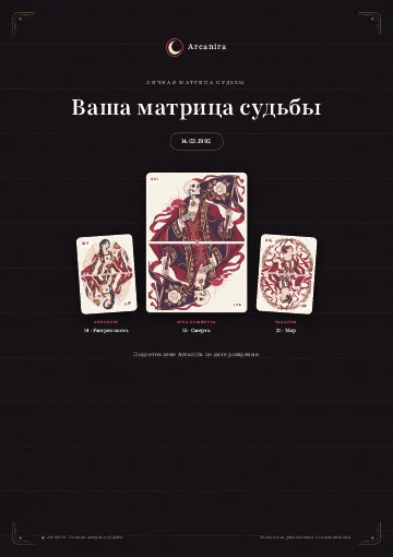 Личная матрица: обложка